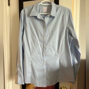Brooks Brothers light blue Oxford button down, size 16.